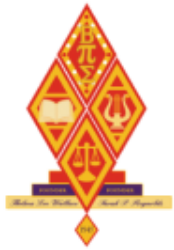 A red and yellow diamond shaped logo with the words " reform for brothers, ronald p. Reynolds."